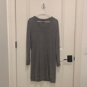 Banana Republic Gray Sweater Dress